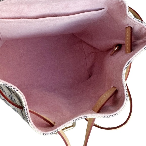 Authentic🥰Louis Vuitton Sperone BB Mini Backpack Damier Azur Rose Ballerine - Picture 6 of 10